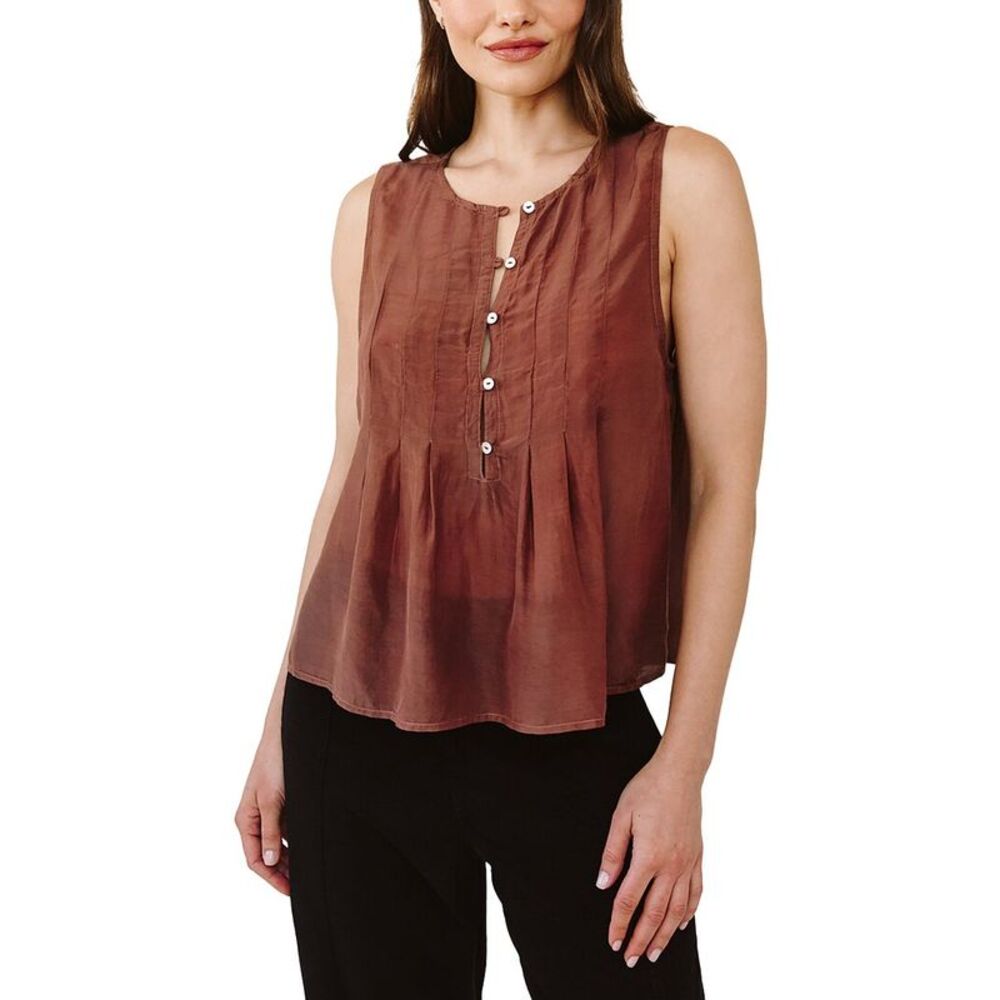 Bella Dahl Womens  Pintuck Pullover